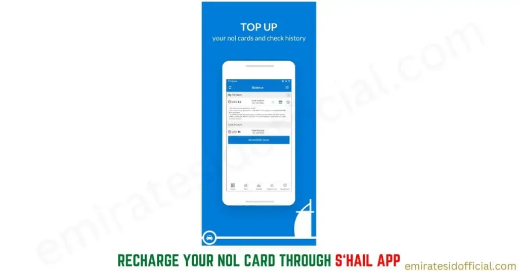 Recharge your NOL Card Through S‘hail App
